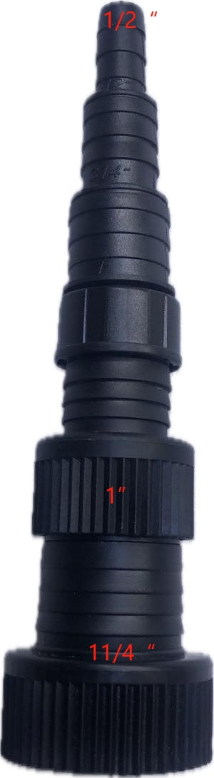 PE-1800 NOZZLE 11/4" DOWN TO 1/2" ADAPTOR